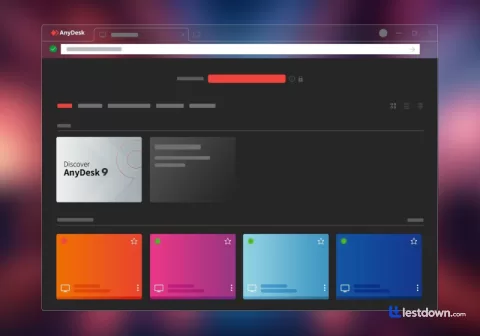 Windows üzerinde AnyDesk 9.8.1, ekran görüntüsü 2/2