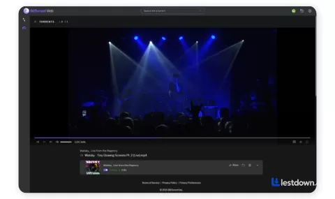 BitTorrent 7.11.0 on Windows, screenshot 2 of 2