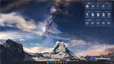 Fences 6.54 unter Windows, Screenshot 1 von 1