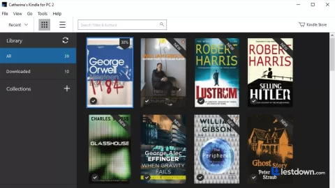 Windows 版 Kindle 2.0 のスクリーンショット（1/1）