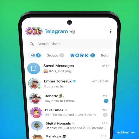 Windows 版 Telegram 7.2.9 のスクリーンショット（1/1）
