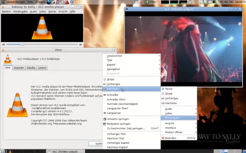 لقطة شاشة 1 من 3 لبرنامج VLC Media Player 64-bit 3.0.21 على Windows